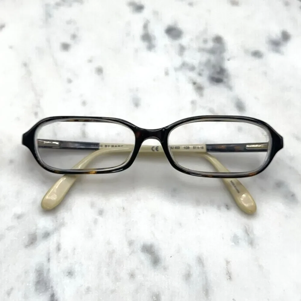 MARC BY MARC JACOBS MMJ 402 1G6 Tortoise/Beige Eyeglasses Frames Only 51-15-130
